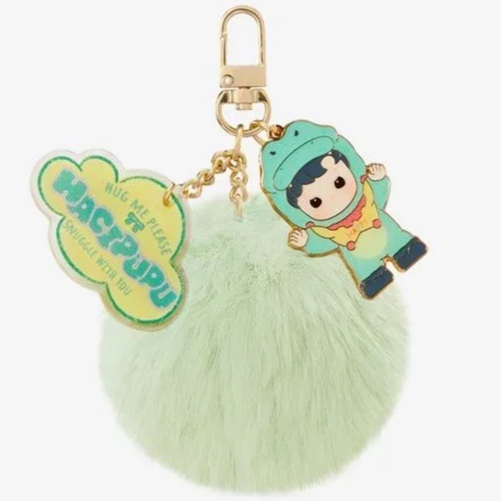 Pop Mart Authentic Hacipupu Snuggle With You Pendant ( Grumpy Crocodile)